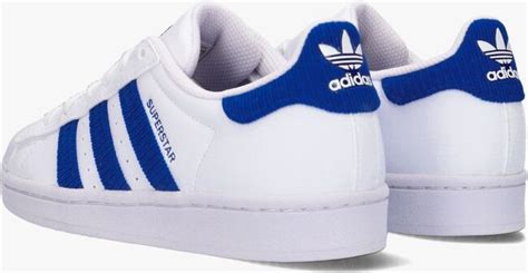 Witte ADIDAS Lage sneakers SUPERSTAR J 